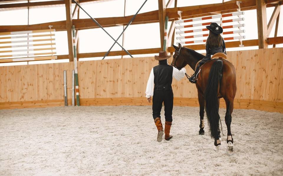 Mounted Work Versus Ground-Based Interaction